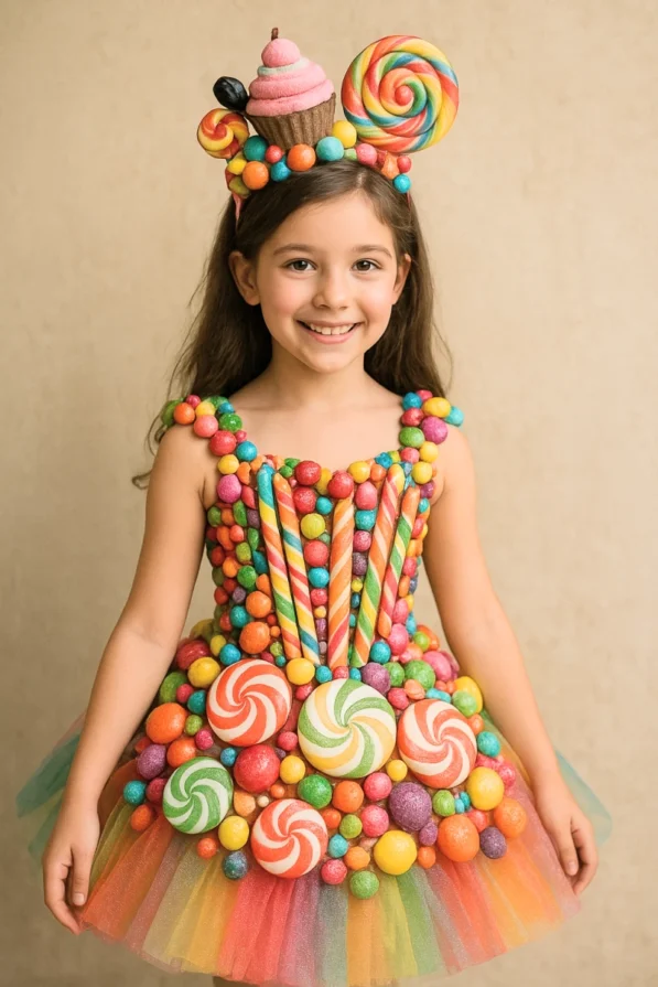 תחפושות עשויות מממתקים