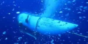 הצוללת OceanGate Titan במהלך צלילתה האחרונה לשרידי הטיטאניק, יוני 2023 - ניתוח שרידי הצוללת טיטאן באתר Zemaze