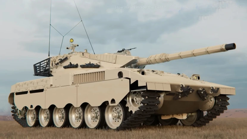 מרכבה - הטנק הטוב בעולם! טנק מערכה ראשי ישראלי מדגם מרכבה Mk1.