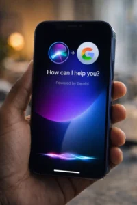 שיתוף הפעולה הדרמטי בין אפל לגוגל: שילוב מודל ה-AI Gemini בתוך סירי (Siri) החדשה באייפון.