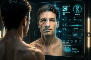 Biohacking – שילוב של בינה מלאכותית, גנטיקה, מכשור רפואי וטכנולוגיות מתקדמות לצד אורח חיים בריא במטרה לשפר את ביצועי גוף האדם ולהאט את תהליכי ההזדקנות.